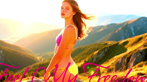 POP MUSIC. Song I Feel My Freedom.