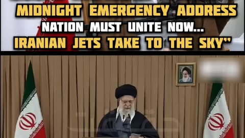 Iran entered a tense and critical moment after a dramatic midnight emergency address