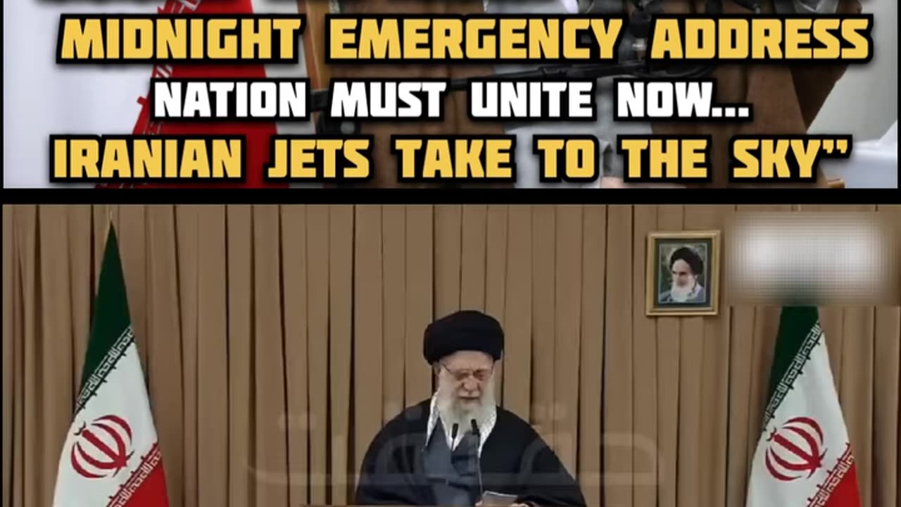 Iran entered a tense and critical moment after a dramatic midnight emergency address