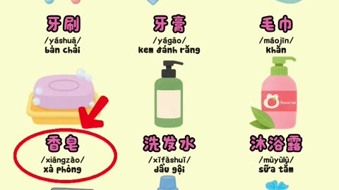 🧺Từ vựng chủ đề 日用品 (đồ dùng hằng ngày) - bacnhabook.vn