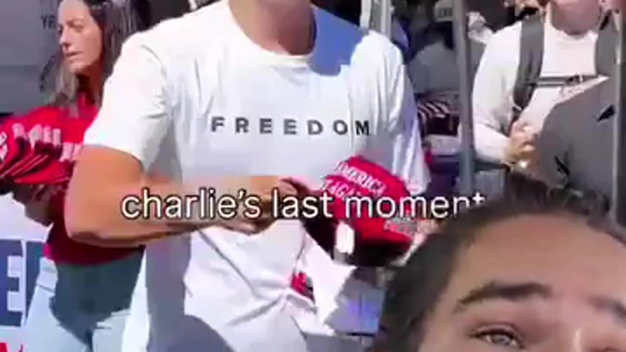 "WHY IS CHARLIE WEARING A WHITE SHIRT?" he never once wore it at campuses!