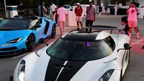 🤯🏎️ Ferrari & Bugatti Powerhouses Stun in Dubai Streets! | LuxurySportsCars