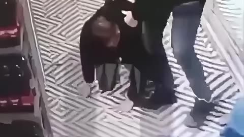 Drunk man attacks a kid and ends up paying the price.