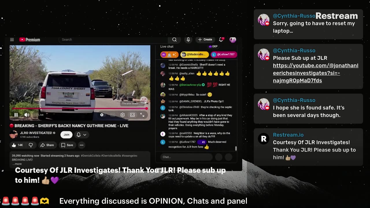 Police Activity Nancy Guthrie! 8, February, 2026.