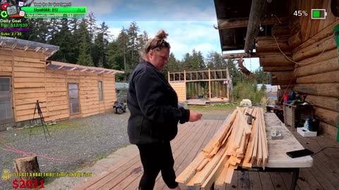 Journey to Living off the Land And Sea Freedom!! Day 346 Family Builds FARMSTEAD Dream Journey to Freedom in REMOTE ALASKAN Village | !Real !Homestead