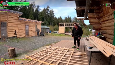 Journey to Living off the Land And Sea Freedom!! Day 346 Family Builds FARMSTEAD Dream Journey to Freedom in REMOTE ALASKAN Village | !Real !Homestead