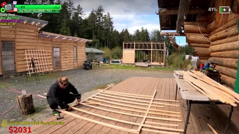 Journey to Living off the Land And Sea Freedom!! Day 346 Family Builds FARMSTEAD Dream Journey to Freedom in REMOTE ALASKAN Village | !Real !Homestead
