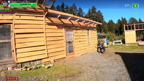 Journey to Living off the Land And Sea Freedom!! Day 346 Family Builds FARMSTEAD Dream Journey to Freedom in REMOTE ALASKAN Village | !Real !Homestead