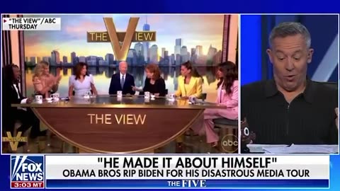 Greg Gutfeld on Biden: “He will go down as the worst President in history"