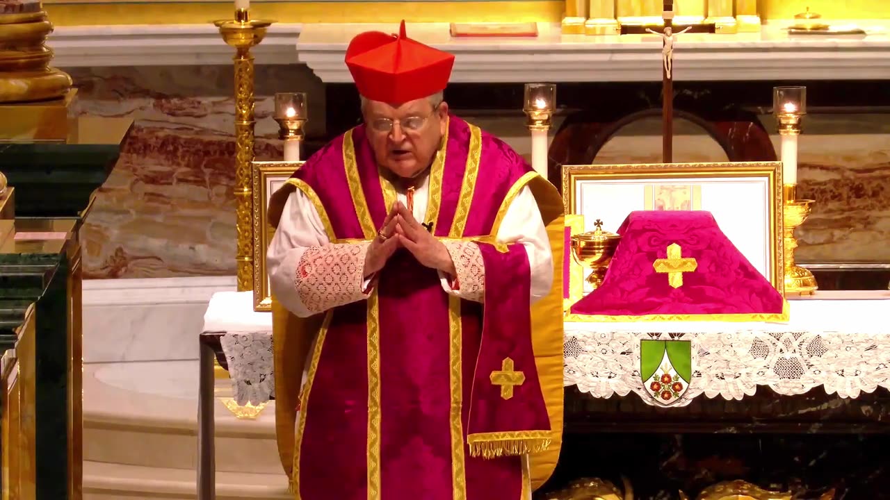 Cardinal Burke ¦ Lent, Mercy, and the Rosary