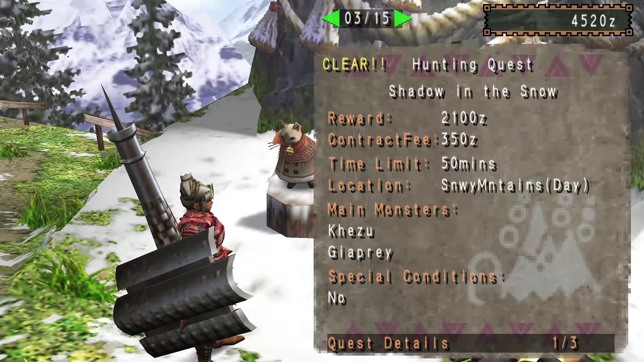 Monster Hunter Freedom Unite Part 3- I Eat Them Alive...Wait What?
