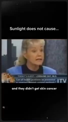 Skin cancer myth