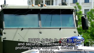 Police power ends where law begins