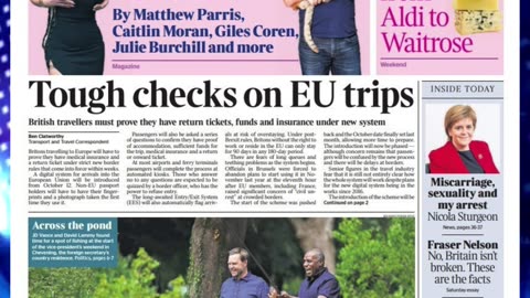 🔥Headlines Saturday 9th August 2025 Newspaper Headlines 🎉📰#britishpress #breakingnews