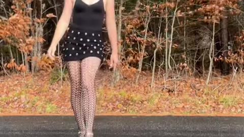 The road with a tgirl there to you