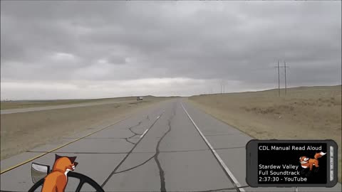 POV: You're hitching a ride with a trucker who's listening to the CDL Manual read out loud (p2).