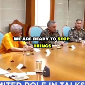 India-Pakistan De-escalation Talks: Behind the Scenes!
