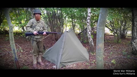 Spending a Night in a World War Two U.S. Tent Episode Two