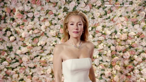 New Gillian Anderson waxwork on display at Madame Tussauds London