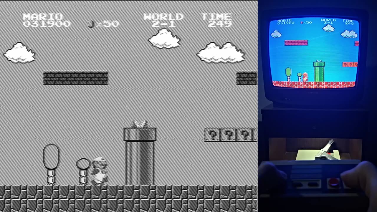 Super Mario, DrMario, Zelda, Castlevania CRT TV Part 1 #nes #mario