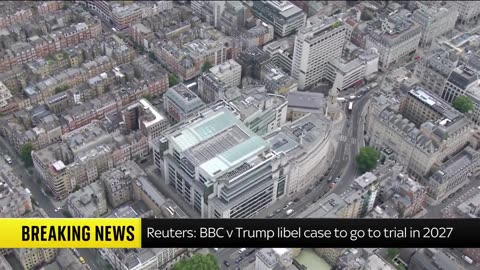 The Libel Case against the BBC brought by Trump is set to go to court in February 2027