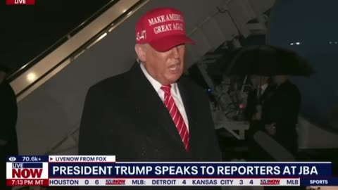 Trump answered questions on a wide range of topics