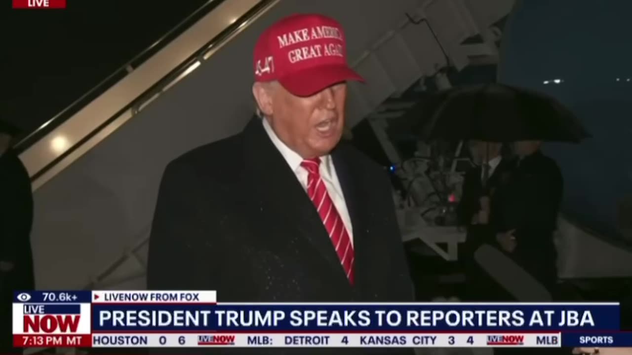 Trump answered questions on a wide range of topics