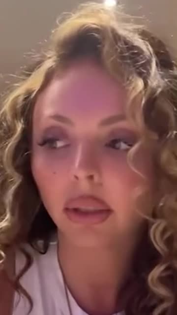 Jesy Nelson breaks down in tears as she reveals her eight-month