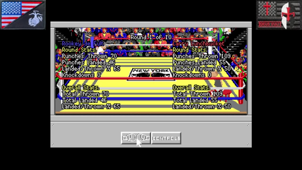 4D Sports Boxing (Commodore Amiga 500 OCS/ECS - 1991) [EU Version]