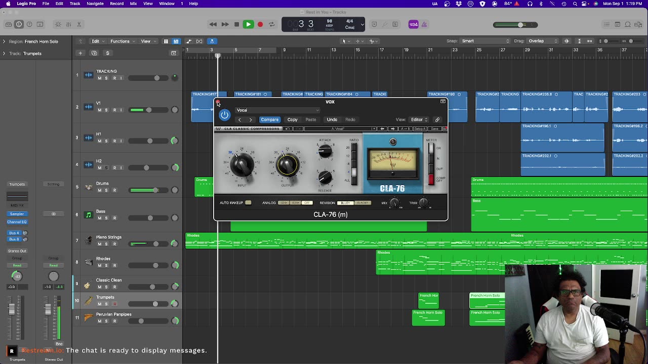 Making Music on LABOR DAY HEAT!