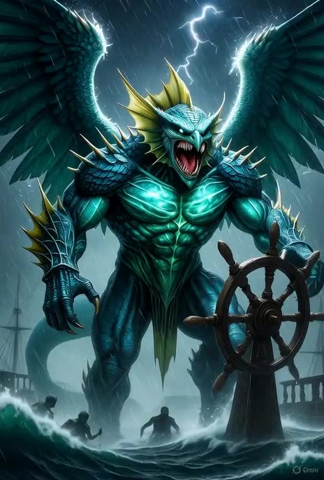 Focalor Exposed: 5 Terrifying Truths of Hell’s Ocean Duke with 30 Storm Legions! (Goetia Sea God)