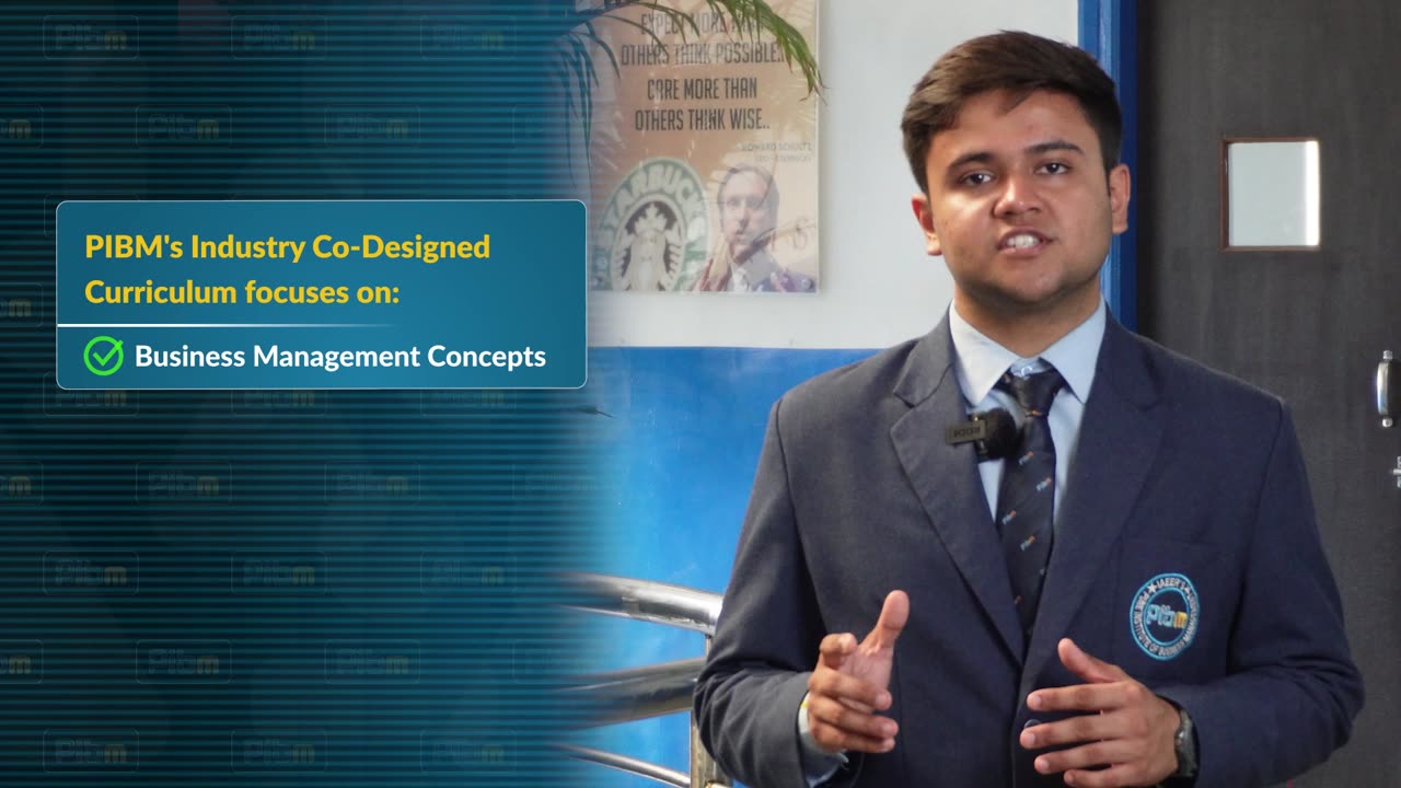 How does PIBM strengthen its Corporate Interface to prepare students for real-world success?