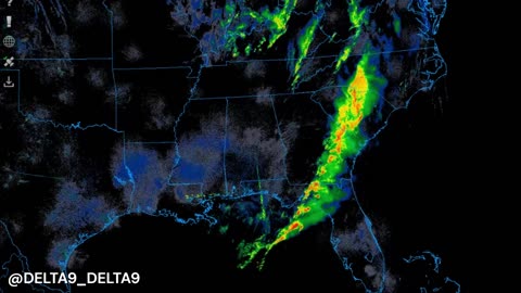 nexrad radar anomalies over sth east usa 16.3.24