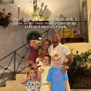 Conor McGregor with a message of faith on X
