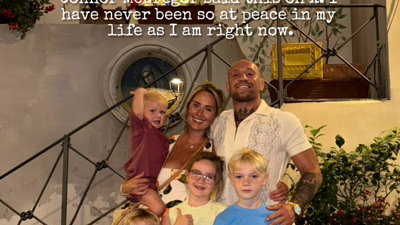 Conor McGregor with a message of faith on X