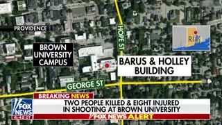 MANHUNT UNDERWAY for Brown University shooting suspect ‘dressed in black’