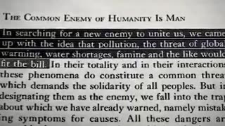 Club Of Rome, their guideline to surveillance and manipulation