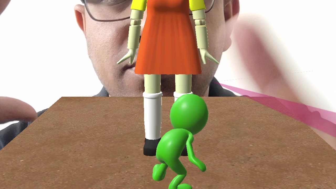 Squid Game Doll Challenge #squidgame #squidgamedoll #dollchallenge