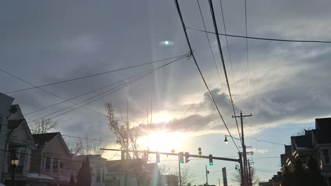 #1 "Clouds" surrounding and blocking the white sun(blue hue) and yellow sun