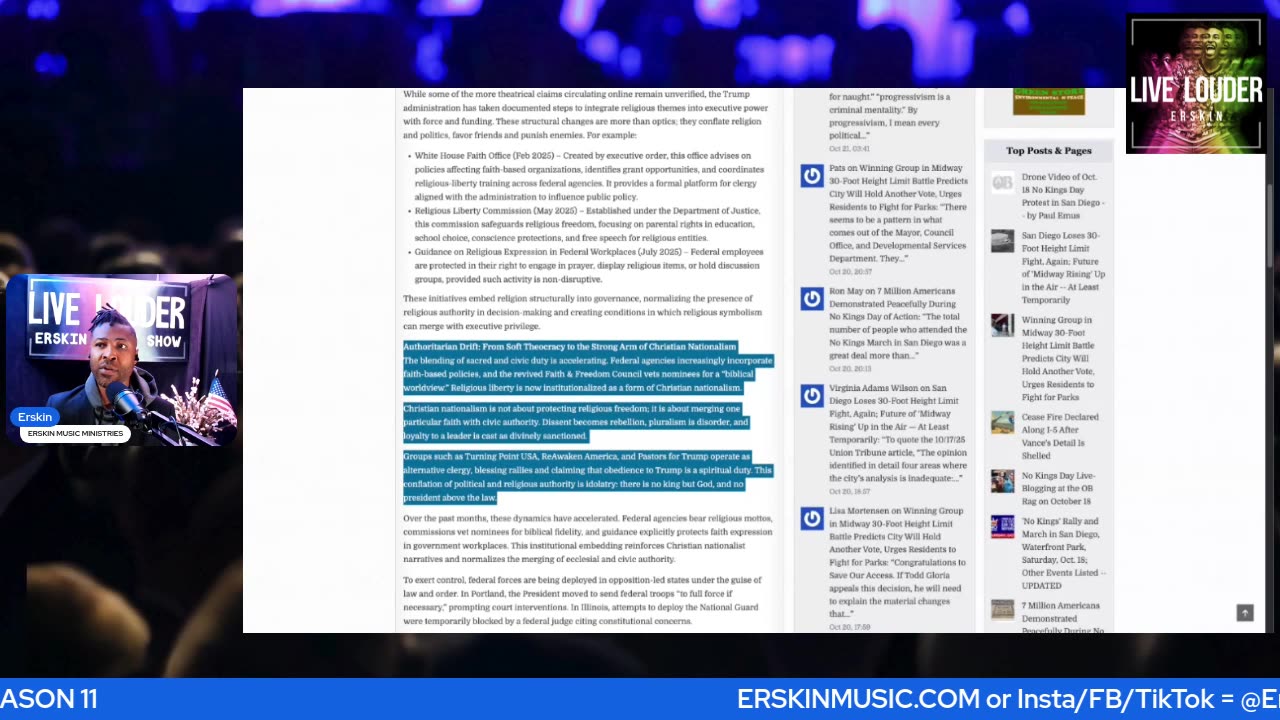 The Erskin Music Show