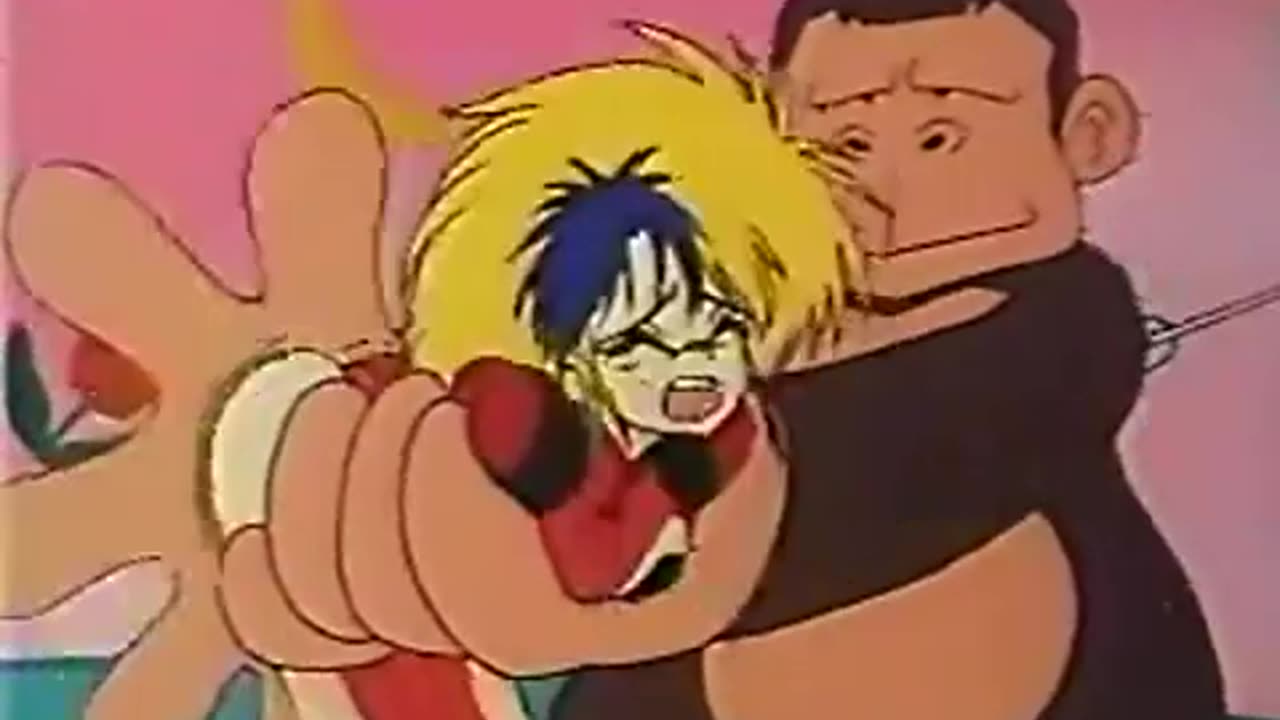 Knights of Ramune - Robot Gorilla spanks woman M_F