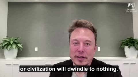 Elon Musk: Solve the Birth Rate Crisis or Civilization Will Dwindle to Nothing
