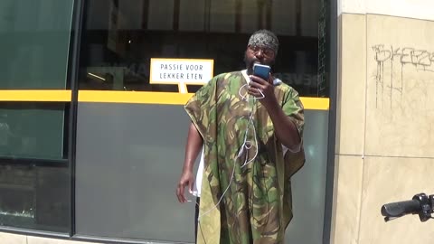 Hebrew Israelites Prophetic Camp Street Teaching 15-6-2025 The Hague (Netherlands) Pt 1