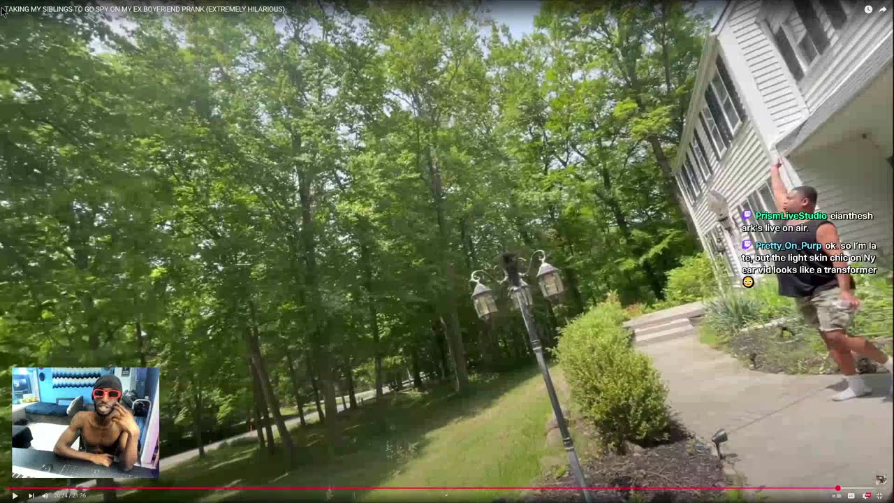 Binks & Takeeya TAKING MY SIBLINGS TO GO SPY ON MY EX BOYFRIEND PRANK Uncle Eian Reacts