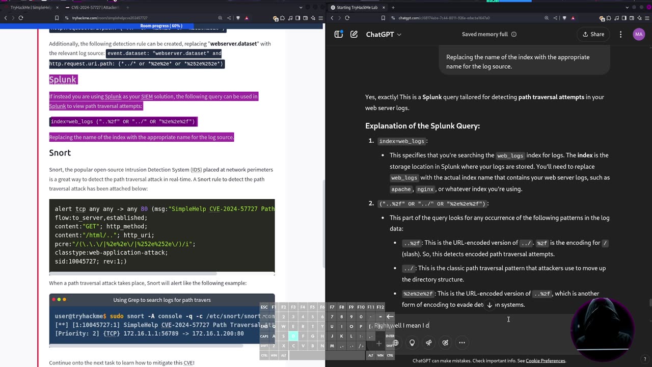 Tryhackme - SimpleHelp: CVE-2024-57727