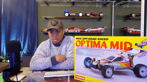 Kyosho Optima Mid Re release with EXO LWB chassis