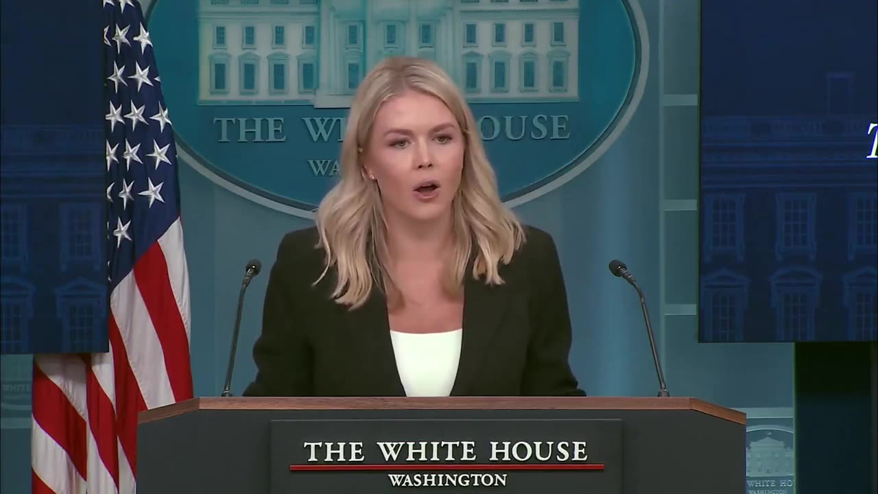🚨🔥Karoline: "The utmost priority for POTUS right now in the Middle East is to end the war in Gaza