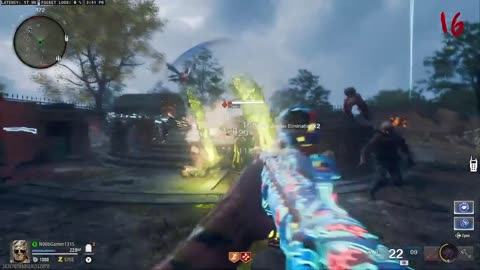 Call of Duty Black Ops 6 No Commentary Solo Round Based Zombies PvE Shattered Veil 90th Game