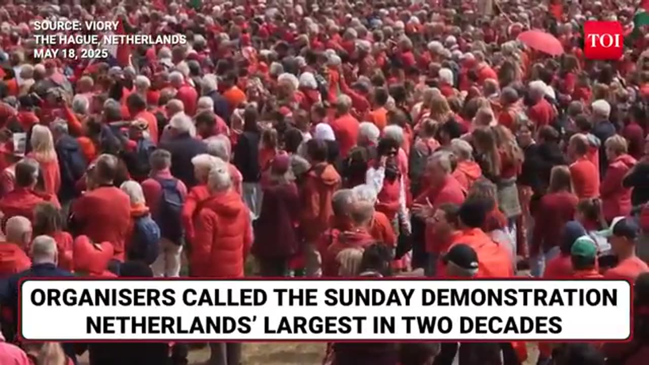 1mn+ Took to the streets in Netherlands demand gov to draw red line