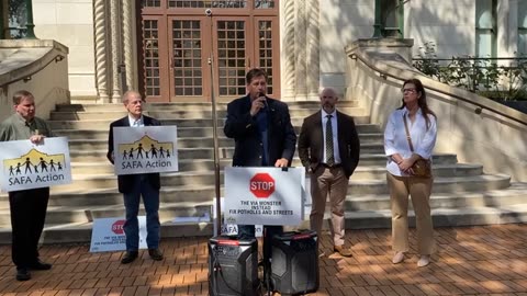 Save San Pedro Ave Press Conference